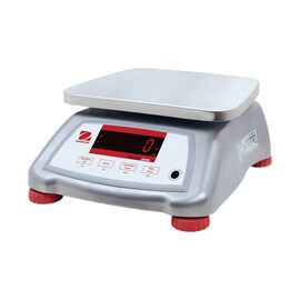 Waterproof kitchen scale, capacity 30 kg, graduation 5 g, dimensions 256 x 280 x 121 mm (W x D x H) product photo
