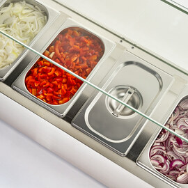 STARLINE refrigerated display case, 9x GN 1/3, 2000x395x440 mm (WxDxH) product photo  S