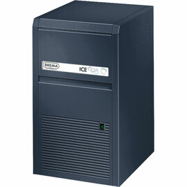 BREMA ice cube maker, air-cooled, ABS housing, 21 kg/24 h, dimensions 355 x 404 x 595 mm (W x D x H) product photo