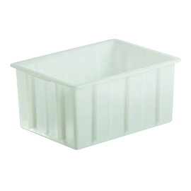 stacking container PE white 25 ltr | 750 mm x 440 mm H 210 mm product photo