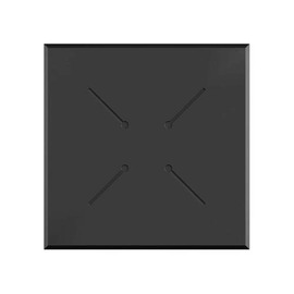 tabletop HPL black | square 700 mm x 700 mm product photo  S