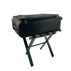 suitcase stand Classic wood black | 500 mm x 400 mm rest height 485 mm product photo  S