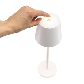 LED table lamp FELINE white H 38 mm product photo  S