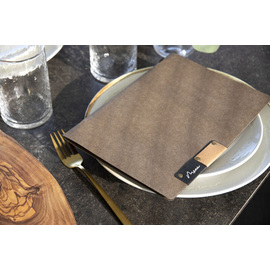 menu card NATURE DIN A5 brown incl. inlay product photo  S
