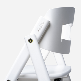 children's highchair Klapp beech white product photo  S