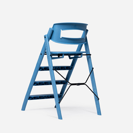 children's highchair Klapp plastic blue product photo  S
