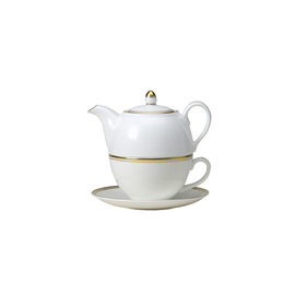 tea pot BURNISHED GOLD Bone China 46 cl product photo