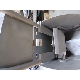 B-STOCK | tin press N8019 wall mounted device stainless steel  L 285 mm product photo  S